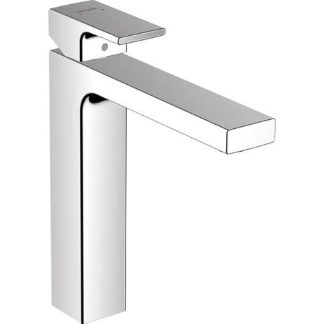 Vernis Shape Mitigeur de lavabo 190 avec tirette et vidage métallique, chromé, 71590000 (1/5)
