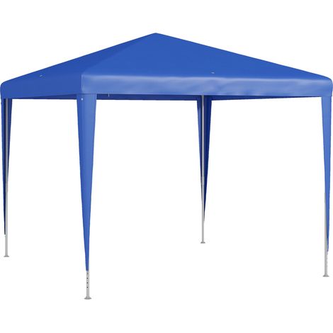 Outsunny 2.7m x 2.7m Garden Gazebo Marquee Party Tent Wedding Canopy Outdoor(Blue)