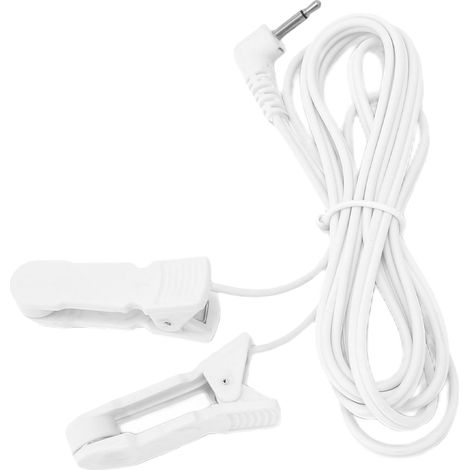 Câble de connexion pour électrodes TENS 2.5mm avec pinces crocodiles pour massage portable (1/5)