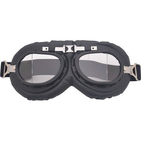 Lunettes de casque vintage moto Scooter cyclisme lunettes de protection UV
