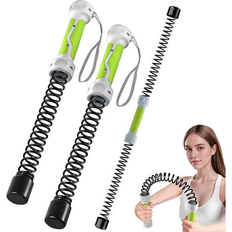 Battle Ropes - Corde d'entraînement lestée - Corde à sauter lestée sans corde - Corde à sauter lestée réglable - Corde de combat sans corde pour cardio et entraînement musculaire - Entraînement cardio (1/5)