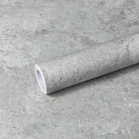 Revêtement Adhésif Meuble, Rouleau Papier Collant pour Meuble 40cm X 300cm Gris Clair Imperméable Vinyle Film Autocollant Meuble pour Murs Armoire Comptoirs Porte (1/5)