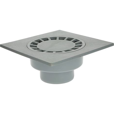 Siphon de maison et de cour vertical 250 x 250 mm, DN75/110