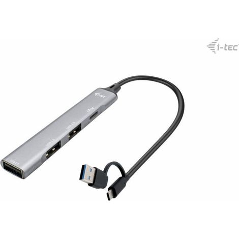 i-tec USB-C/USB-A Metal HUB 1x USB 3.0 + 3x USB 2.0 (1/5)