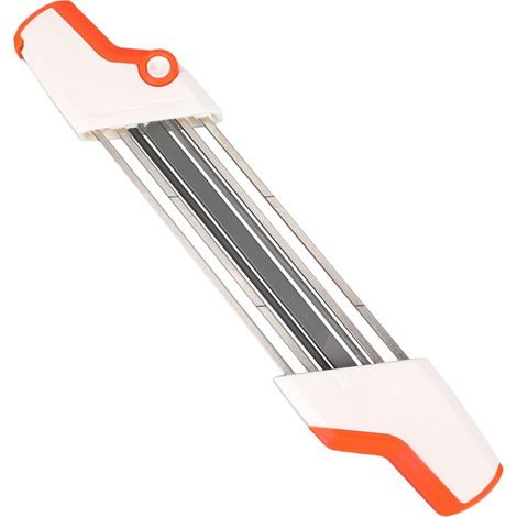 1 Affûteur Chaîne 2-en-1, Lime 4mm, Acier Carbone, Angle 30°, Pour Tronçonneuse Stihl 3/8" LP (1/5)