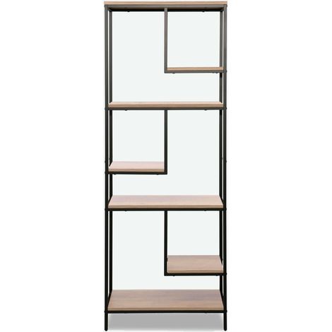 Partanna  Legno laminato e metallo - Marrone / nero (1/3)