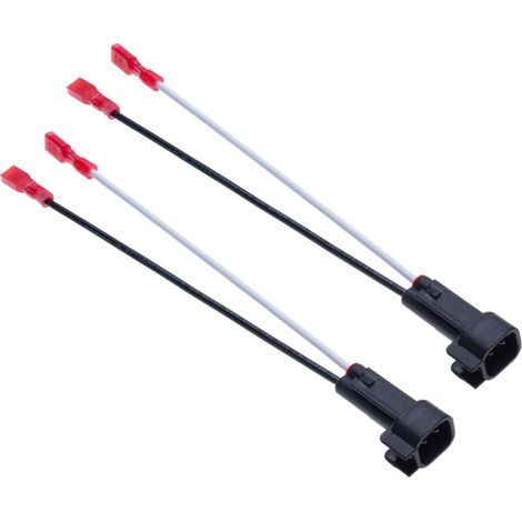 BEBUSINGOTO Câblage de Haut-Parleur Voiture Audio  Compatible avec Peugeot 1999+ et Citroen C2 1999-2015 Câble de Haut-Parleur Adaptateur Corne Audio Connecteur (1/5)