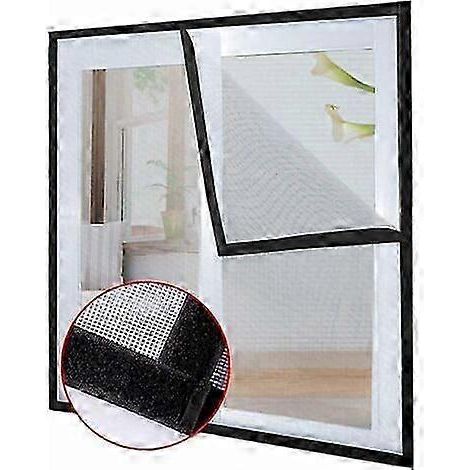 Moustiquaire de protection pour chat avec ruban adhésif, pour balcon ou fenêtre, 1,2 x 1,5 m, installation facile, polyester résistant aux déchirures (1/4)