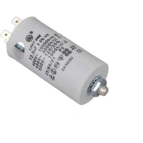 GDE - 12,5mf Kondensator für Waschmaschine 0000364