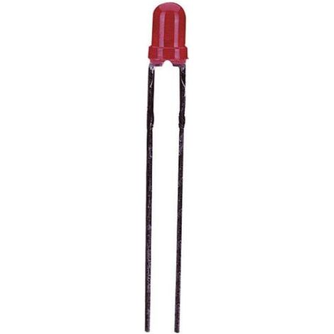 Vossloh Schwabe LD 30 3MM GRUEN LED vert rond 3 mm 17 mcd 55 ° 20 mA 2.1 V Q61492 (1/4)