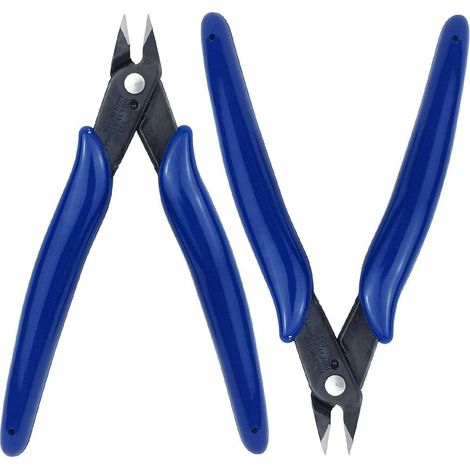 2 PCS Coupeurs Latéraux de Coupe Affleurante de Précision Pince Coupante de Coupe-câble de Fil Micro pour Artisanat Fabrication de Bijoux Construction de Modèles (1/4)