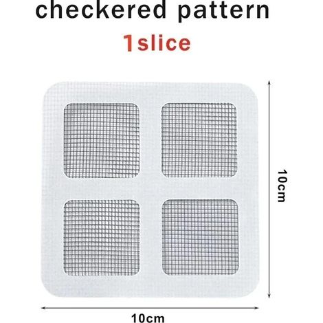 Lot de 5 bandes adhésives de réparation pour moustiquaire, patch en maille anti-insectes (5 cm de large x 2 m de long). (1/5)