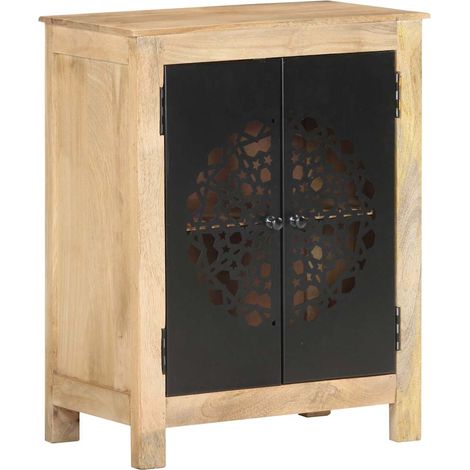 vidaXL Buffet 60x35x75 cm Bois de manguier massif (1/5)