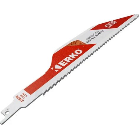 ERKO K16 5T-Tip Ziegel-Mörtel Säbelsägeblatt mit Hartmetall 300x50mm - 33030