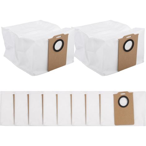 Paquete de 20 bolsas de repuesto para el robot aspirador Ultenic T20 Pro. Estas bolsas autovaciables ofrecen un rendimiento constante durante múltiples ciclos de limpieza. (1/5)