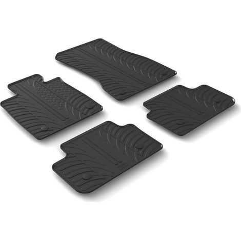 Set tappeti su misura in gomma - compatibile per Bmw Serie 5 (G60) (09/23) automatico (1/5)