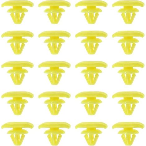 Car Door Seal Clips 1Z0837732A Plastic Yellow (1/5)