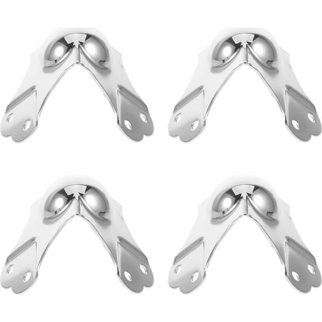 Protections d'angle pour boîtiers d'éclairage de scène (lot 4) argenté (1/5)