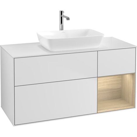 Villeroy & Boch F831PCMT Meuble sous-lavabo Finion F83 (1/2)