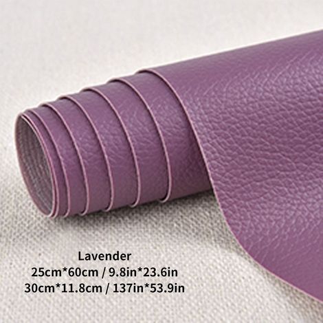 Lederflicken, 1 Rolle selbstklebende PU-Lederflicken, Erste-Hilfe-Set für Autositze, Sofas, Möbel, Jacken, Handtaschen, 50 x 137 cm, lila (1/5)