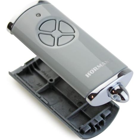 Hörmann Handsender Cover HSE4BS Hochglanz Classic Grau 4510786 Leer Gehäuse