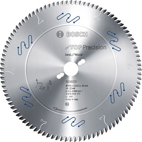 Lama per sega  circolare Bosch  Top Precision  Best for  Wood, 500  x 30  x 4,4  mm, 60  - 2608642125
