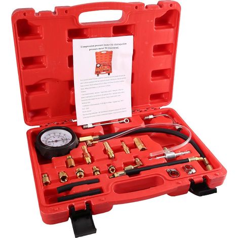 Le kit de test de pression de carburant TU-114 convient pour tester la pression d'huile des voitures et des motos. (1/5)
