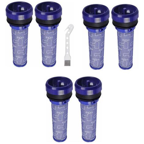Lot de 6 Filtres Pré-Moteur pour Aspirateur Dyson DC37 DC33C DC39 DC28C DC53 92341301, lavables Pre Motor Filtres pour aspirateur Dyson, 2 filtres et 1 outil de nettoyage(DC39) (1/4)