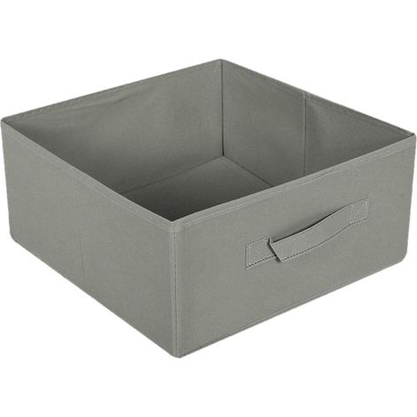 Boîte de rangement pliable en tissu avec poignée