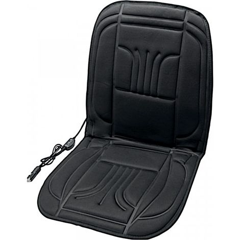 KFZ-Sitzheizung Carbon Basic Heizmatte Heizkissen 2 Heizstufen Sitzauflage 12V