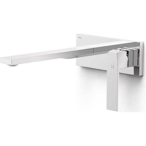 TRES 20230032 SLIM Pieza Vista para Cuerpo Empotrado De Lavabo Color Cromo - ref: 20230032 (1/2)