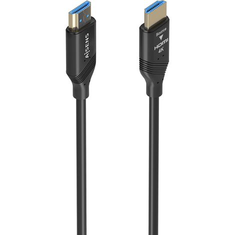 Cable HDMI 2.0 AOC 4K Aisens A148-0930/ HDMI Macho - HDMI Macho/ 20m/ Negro