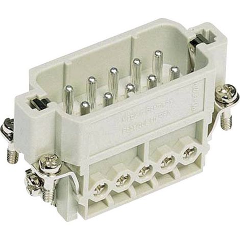 HARTING 09200102612 Insert mâle Han® A 10 + PE raccord à vis 1 pc(s) (1/3)