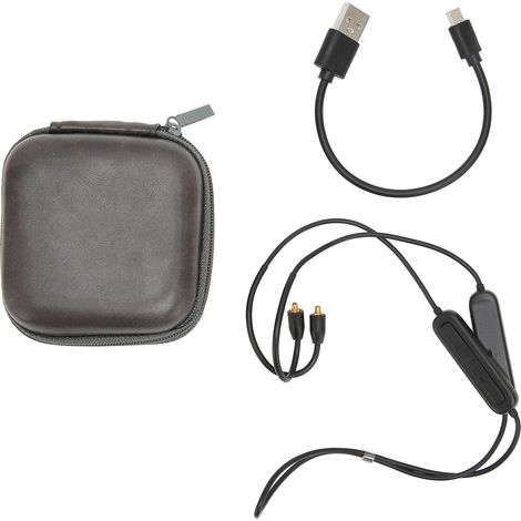Câble Bluetooth pour écouteurs sans fil, stéréo professionnel HiFi sans perte, réduction de bruit, mise à niveau audio, compatible avec casques. (1/5)