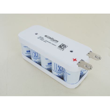 Batteria 12V 1.6Ah NiCd tipo 10 VT Cs Flangia 781786