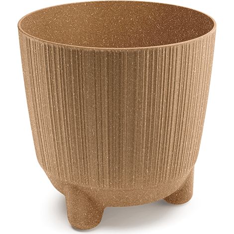 Prosperplast Blumentopf RYFO N Eco Wood Natur 16,8 cm