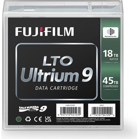 FujiFilm LTO9 Ultrium 18TB/45TB con tecnologia BaFe (16659047) � Drive di Backup ad Alte Prestazioni (1/4)