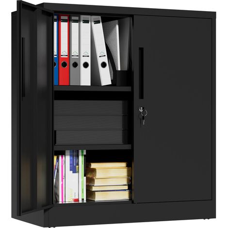 Acier robuste, rangement sécurisé avec armoire métallique verrouillable pour garage et maison (1/5)