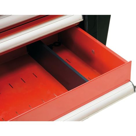 Diviseur de tiroir (396 x 120mm) - 3pièces - Compatible tiroirs de servantes Baseliner / Proliner / XLiner - MOB