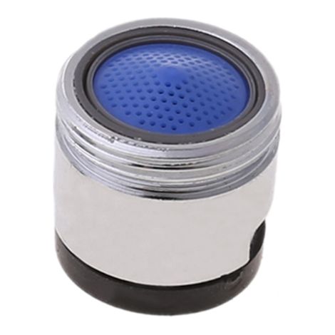 Aérateur de robinet d'évier 18 x 14 mm en acier inoxydable, filtre nettoyant pour robinet permettant d'économiser l'eau (1/5)