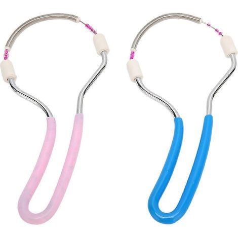 Appareil d'épilation du visage à ressort (lot de 2) pour femmes, appareil portable de lifting par fils tenseurs, compatible avec la lèvre supérieure, le menton, les joues, etc., design intelligent (1/5)