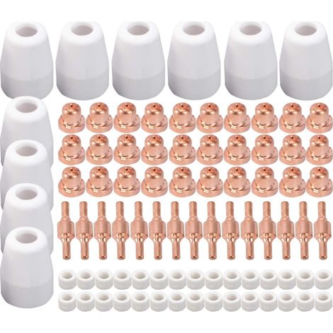85pièces Accessoires De Découpe Plasma Consommables Pt Machines Cut- Autres Torches Plasma