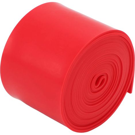 Bande de compression musculaire pour le fitness et la mobilité musculaire, rouge, 2,16 m x 5,1 cm (7,1 pi x 2 po). (1/5)