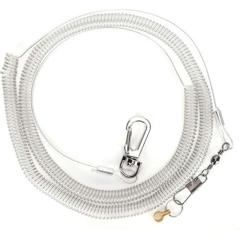 Harness for Birds, Anti-Bite Training Rope Flying Foot Chain for Pets Budgies, Macaws, Lovebirds, Supplies (4.5 mm) (1/5)