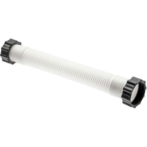 Tuyau de pompe pour filtre à sable de piscine 11535 - Tuyau de raccordement Intex de 40 cm (16 pouces) compatible avec les pompes de filtration et les systèmes de saumure Intex pour piscines hors sol (1/5)