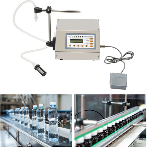 Machine de remplissage de liquide à commande numérique - Comptage automatique - LCD - 2 à 3 500 ml