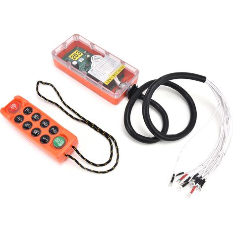 Télécommande sans fil pour grue industrielle, palan électrique, interrupteur radio H23C++ (12V36V (basse tension)) (1/5)