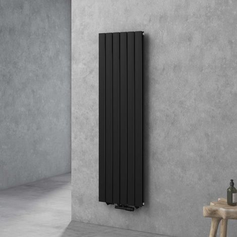 doporro Vertikal Badeizkörper Badheizung 160x46cm Anthrazit Doppellagig Heizkörper Flachheizkörper Mittelanschluss Flach Paneelheizkörper 1540Watt