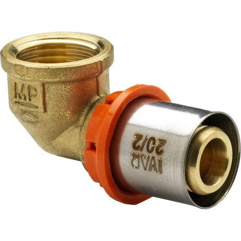 MP 5712 Raccordo gomito ad angolo femmina 3/4" F x 26/3 511008MP - -  IVAR - -