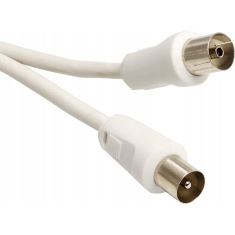 TV-Videokabel 3m weiß DPM BMF03 1 Stück. (1/3)